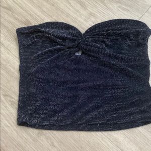 Black sparkly top